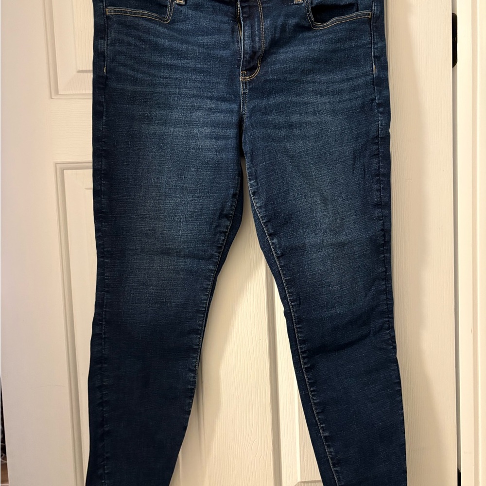 American Eagle Outfitters Dark Blue Skinny Jeans